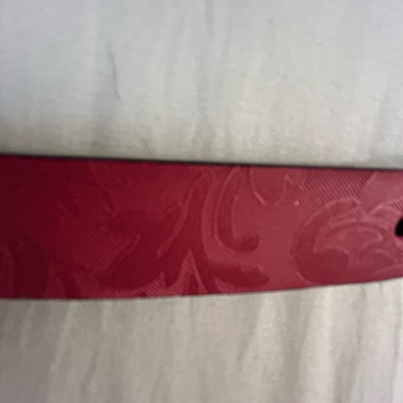 Tahari paisley print belt main image 8